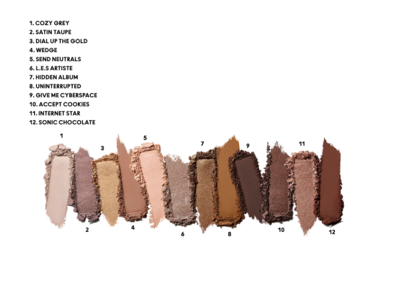 Paleta de sombras Mac nudes connect in