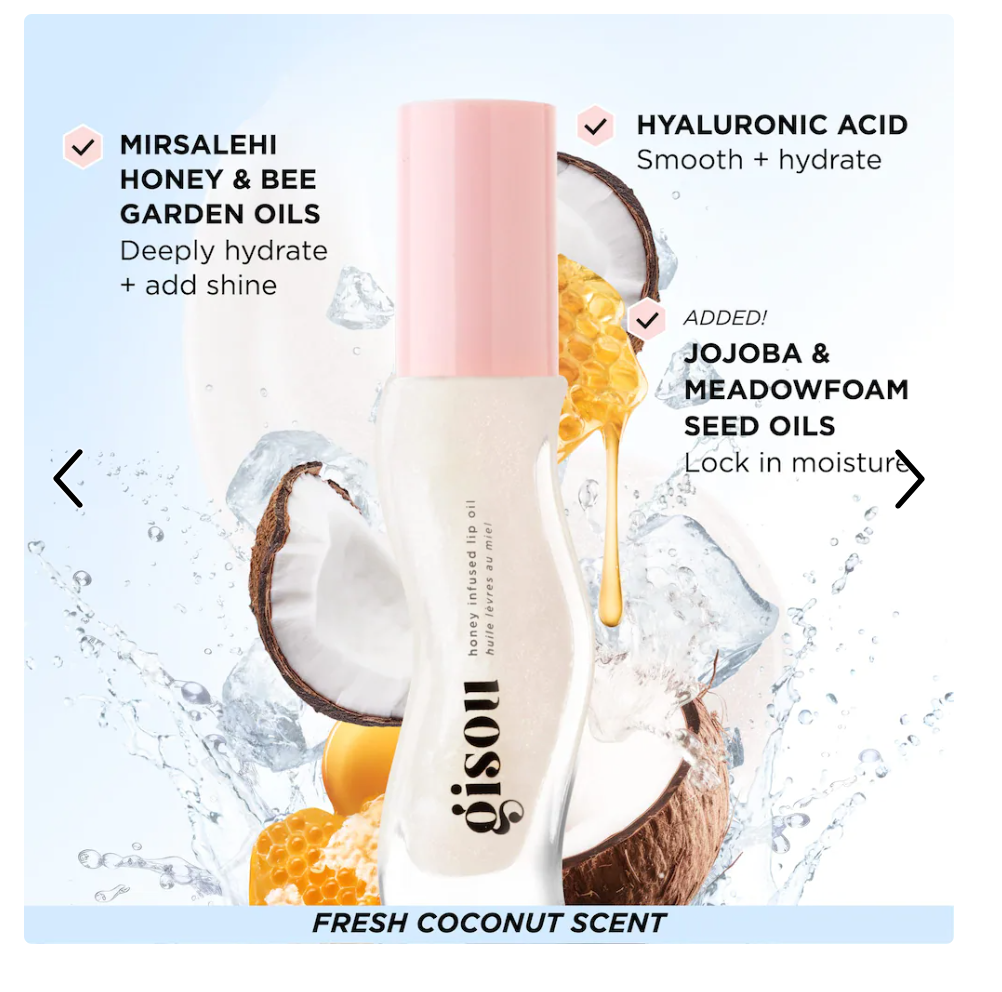 GISOU HONEY INFUSED HIDRATING LIP OIL