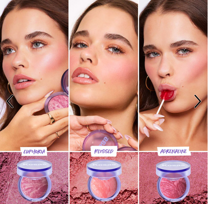 PRE ORDER- KOSAS Blush is Life Baked Talc-Free Dimensional + Brightening Blush