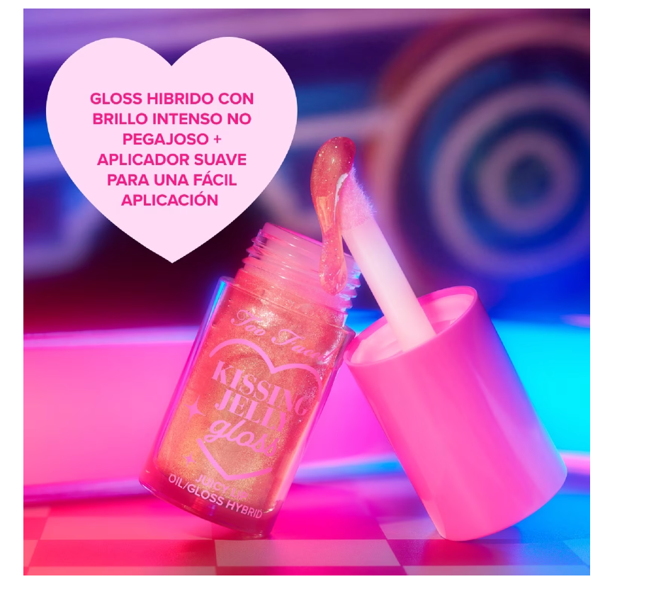 KISSING JELLY GLOSS TOO FACED - JUICY LIP OIL