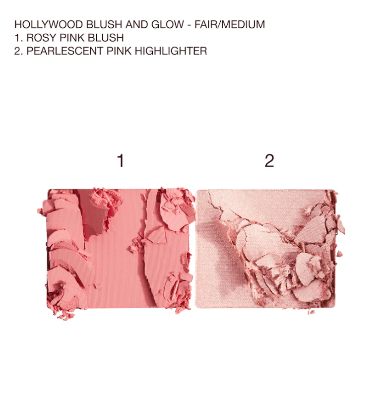 CHARLOTTE TILBURY Mini Hollywood Blush & Glow Palette - LIMITED EDITION