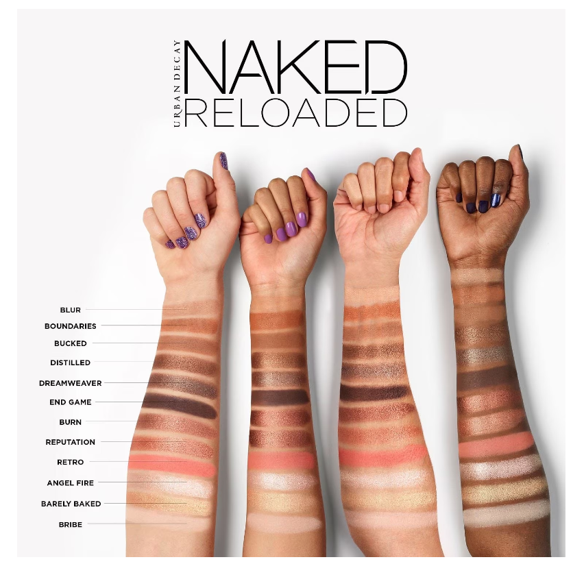 URBAN DECAY NAKED RELOADED PALETA DE SOMBRAS